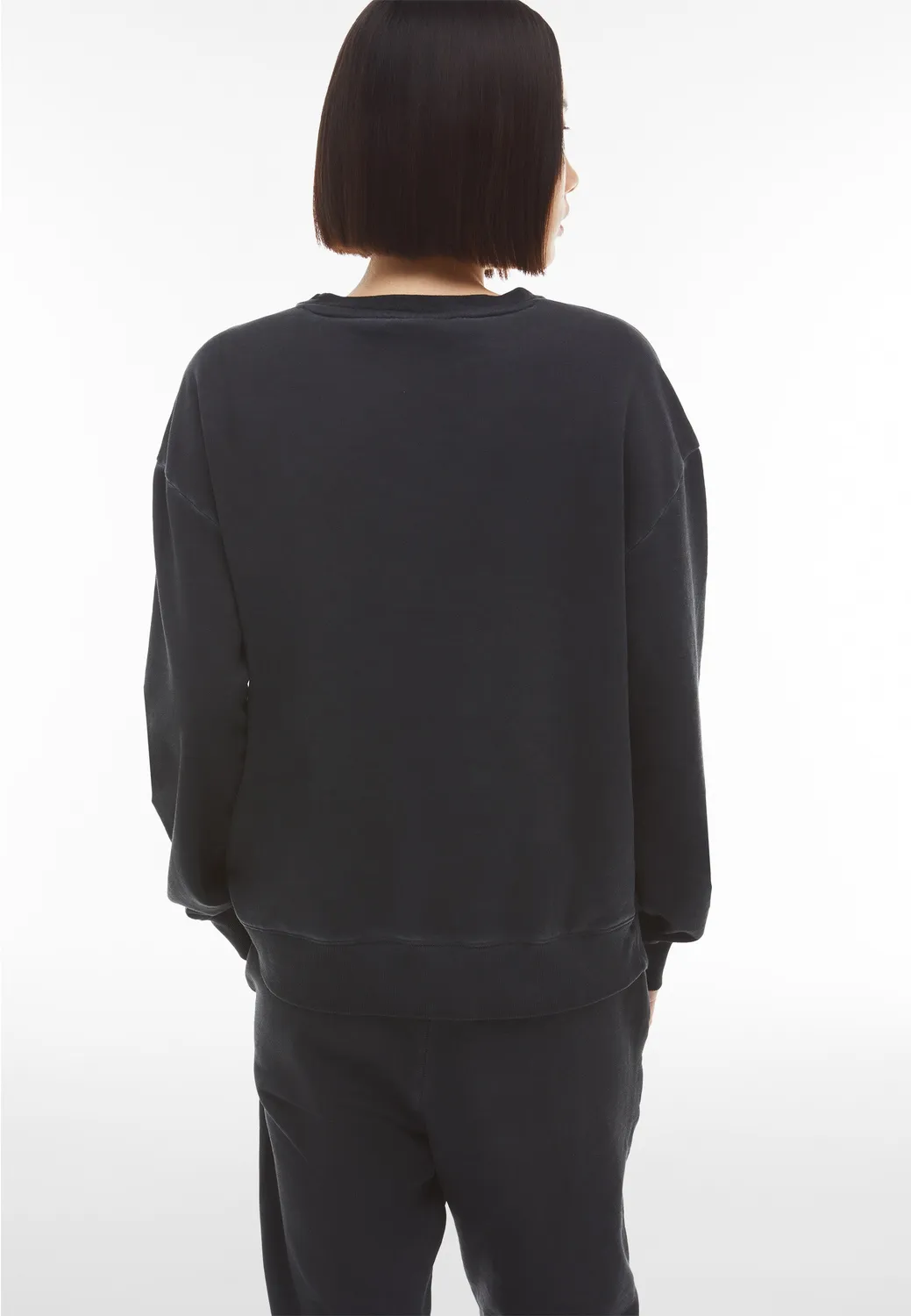 Freddy Day-Off Sweatshirt Mulberry Cold Dyed Comfort Fit