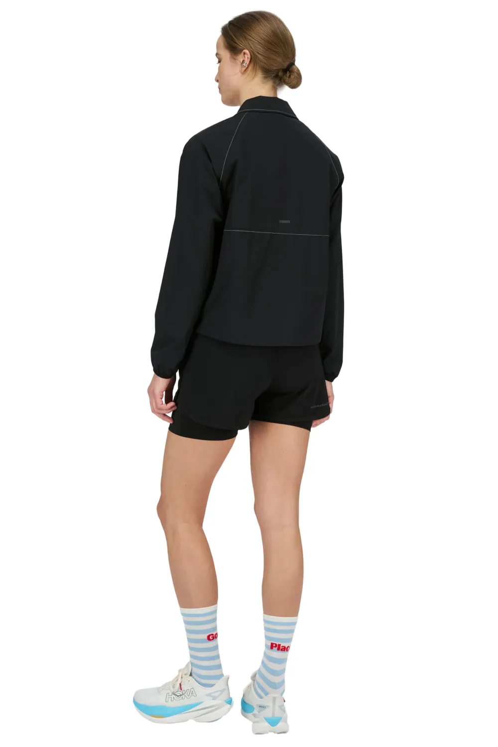 UNNA Run Wild Shirt W Overshirt Schwarz reflektierend