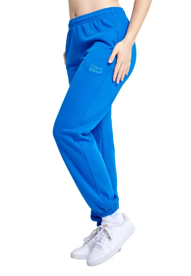 SPORTKIND Jogginghose Baumwolle Damen Hose mit Taschen