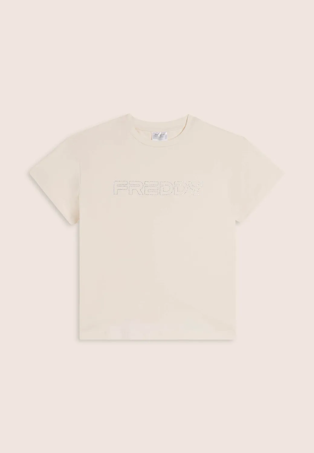 Freddy T-Shirt Mädchen Schwarz Strass regular