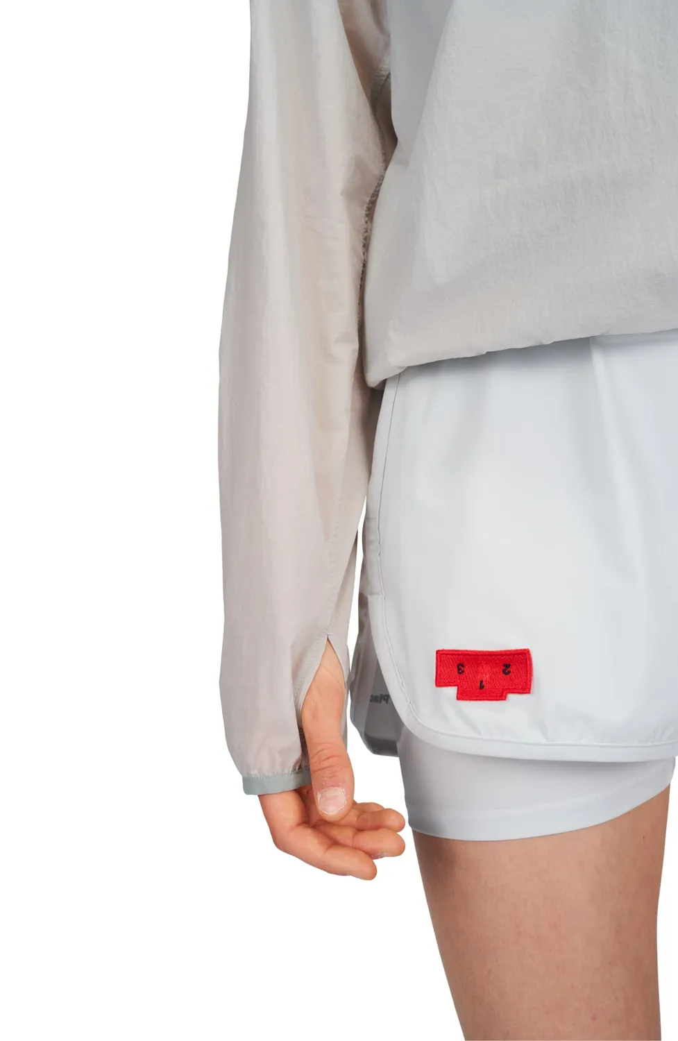 UNNA Smiles Windstopper W Laufjacke Pearl Grey winddicht