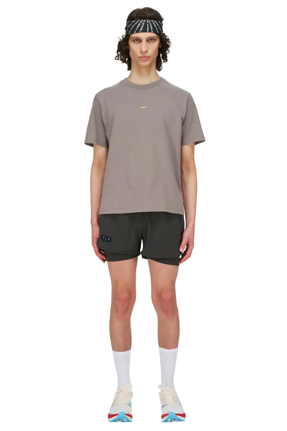 UNNA Sun Tee T-Shirt Steel Grey Baumwolle