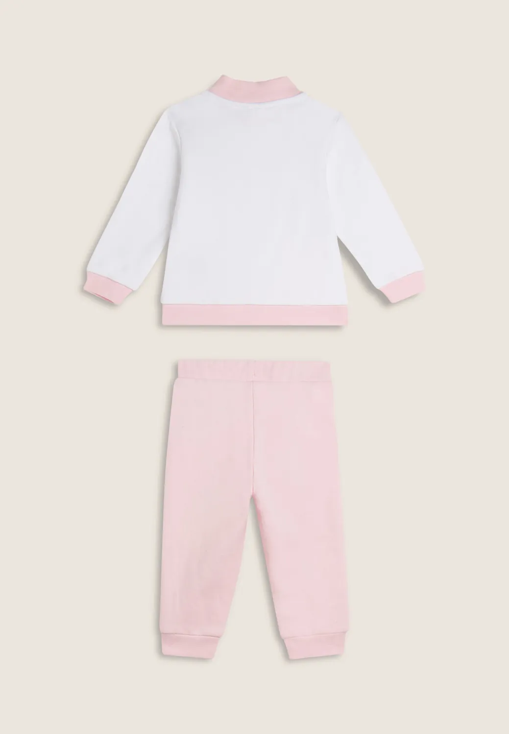 Freddy Baby Jogginganzug Baumwolle Rosa 2-teilig weich