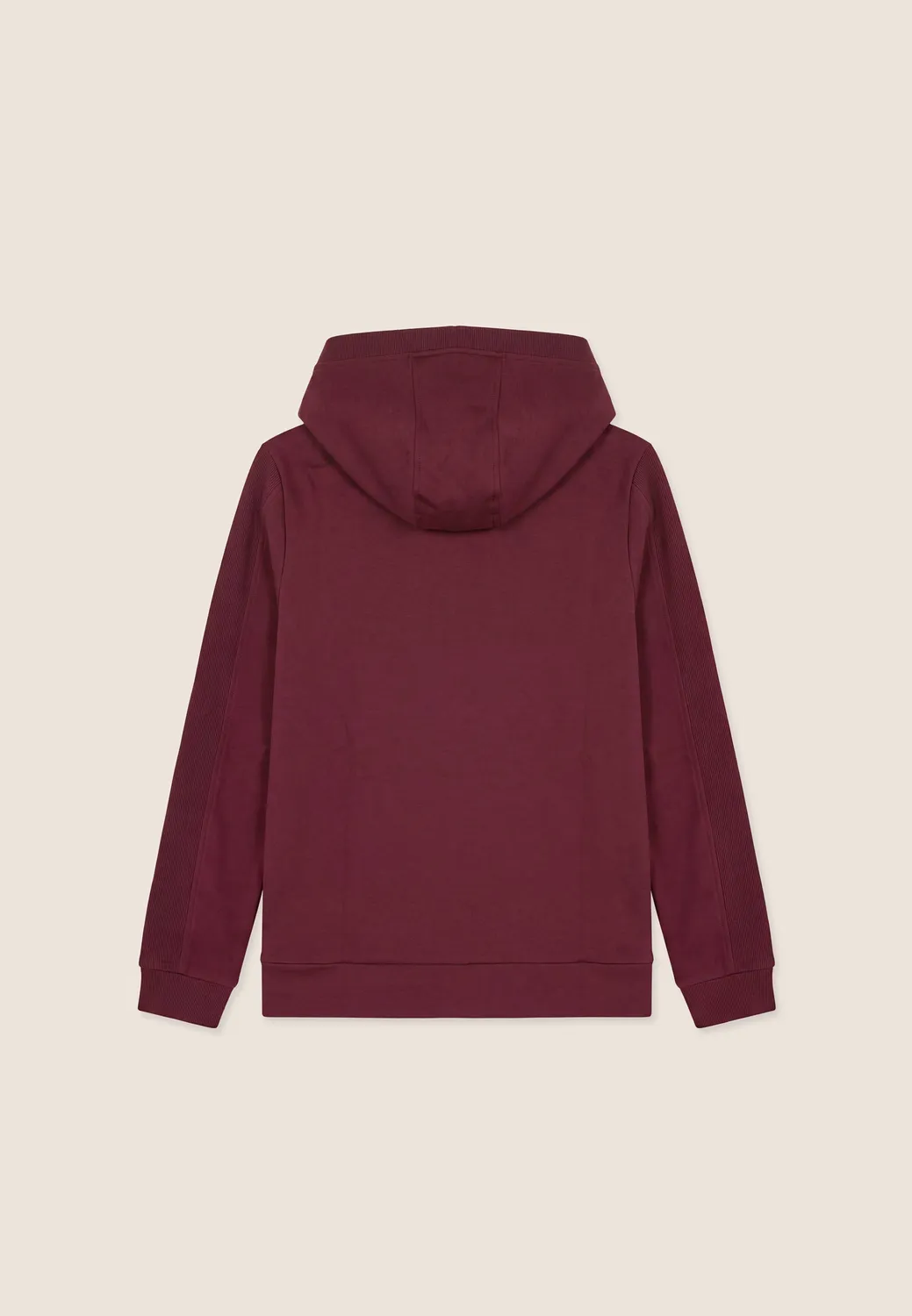 Freddy Damen Sweatjacke Zip Kapuze Schwarz Rippstrick