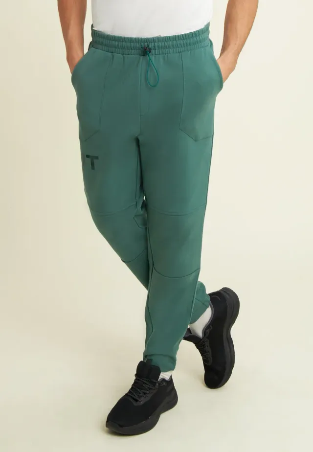 Freddy Herren Sporthose Slim Interlock UT-Print Turbulence