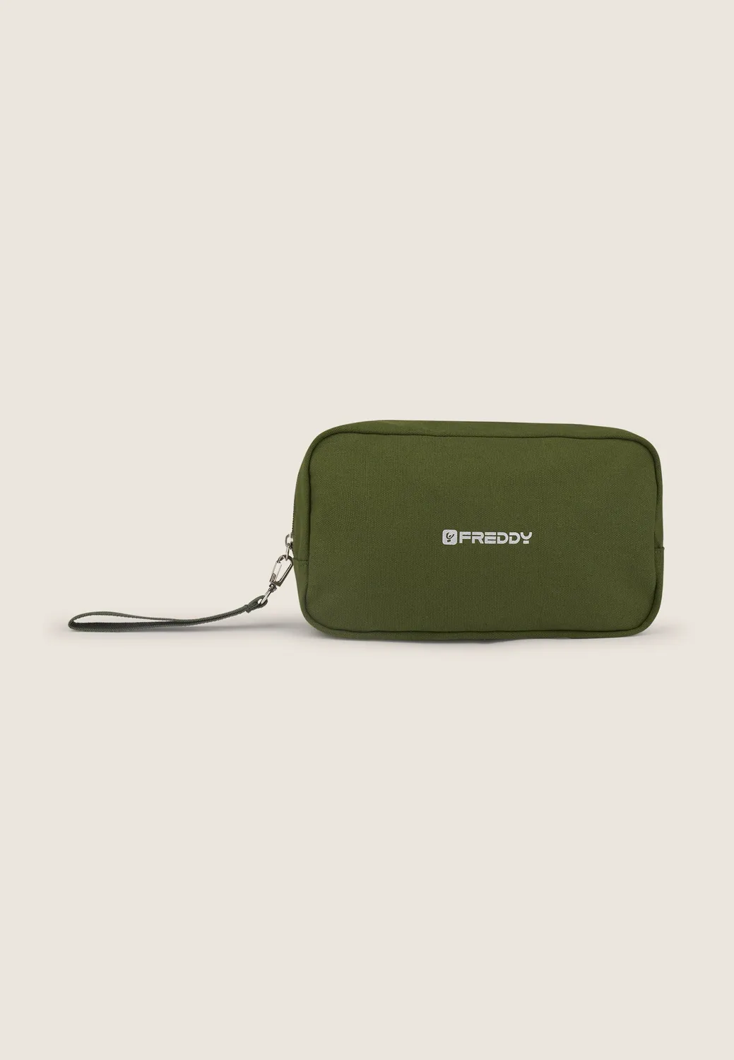 Freddy Canvas Kosmetiktasche uni schwarz