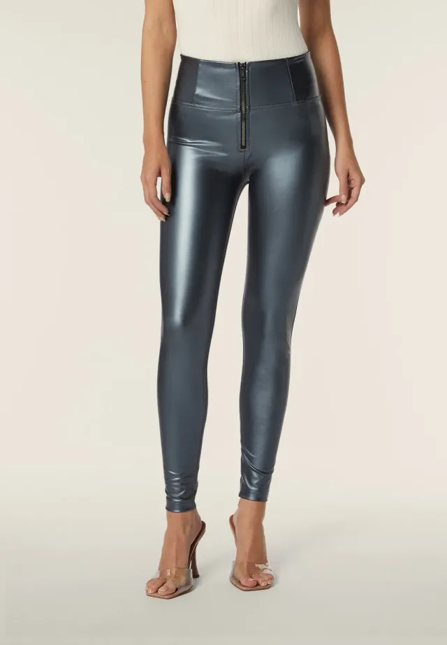 Freddy WR.UP 7/8 Push-up Leggings Bronze Metallic