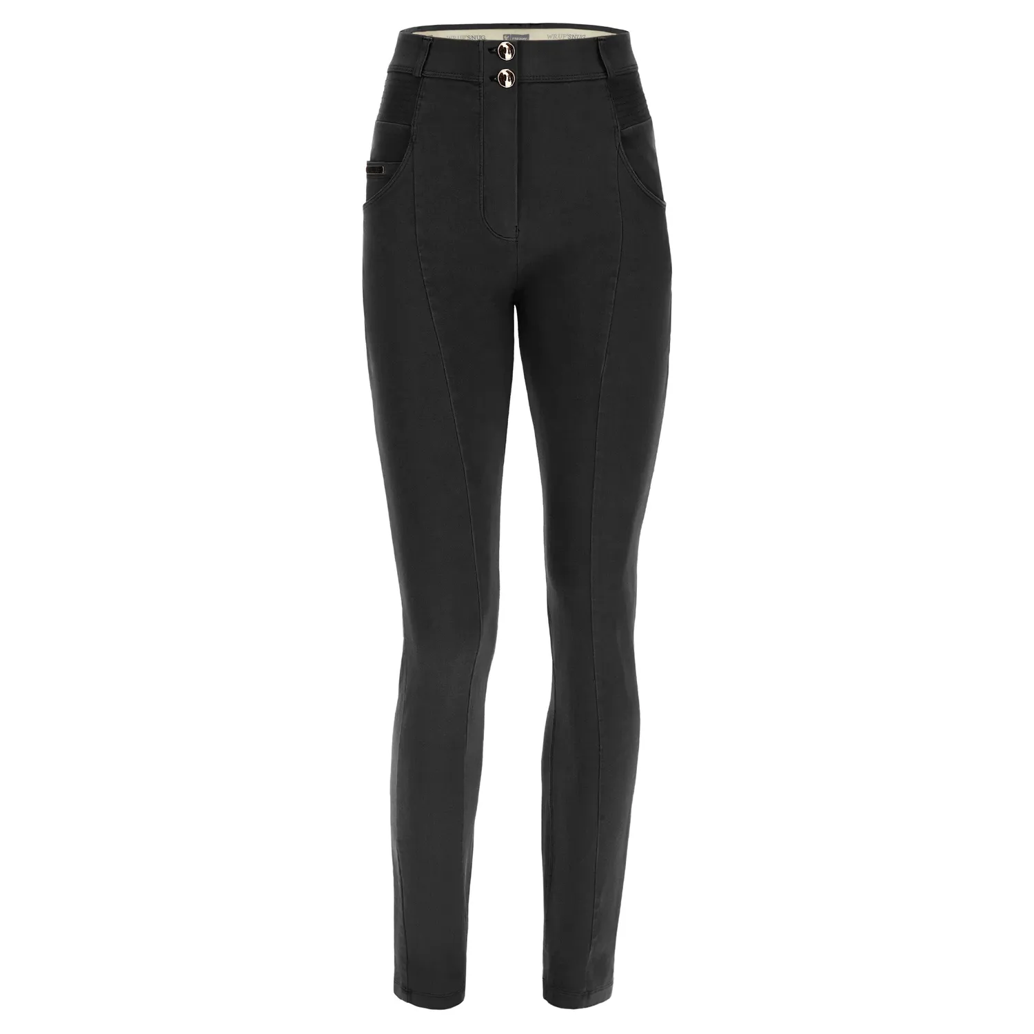 Freddy WR.UP High Waist Chinohose Crystal Gray shaping
