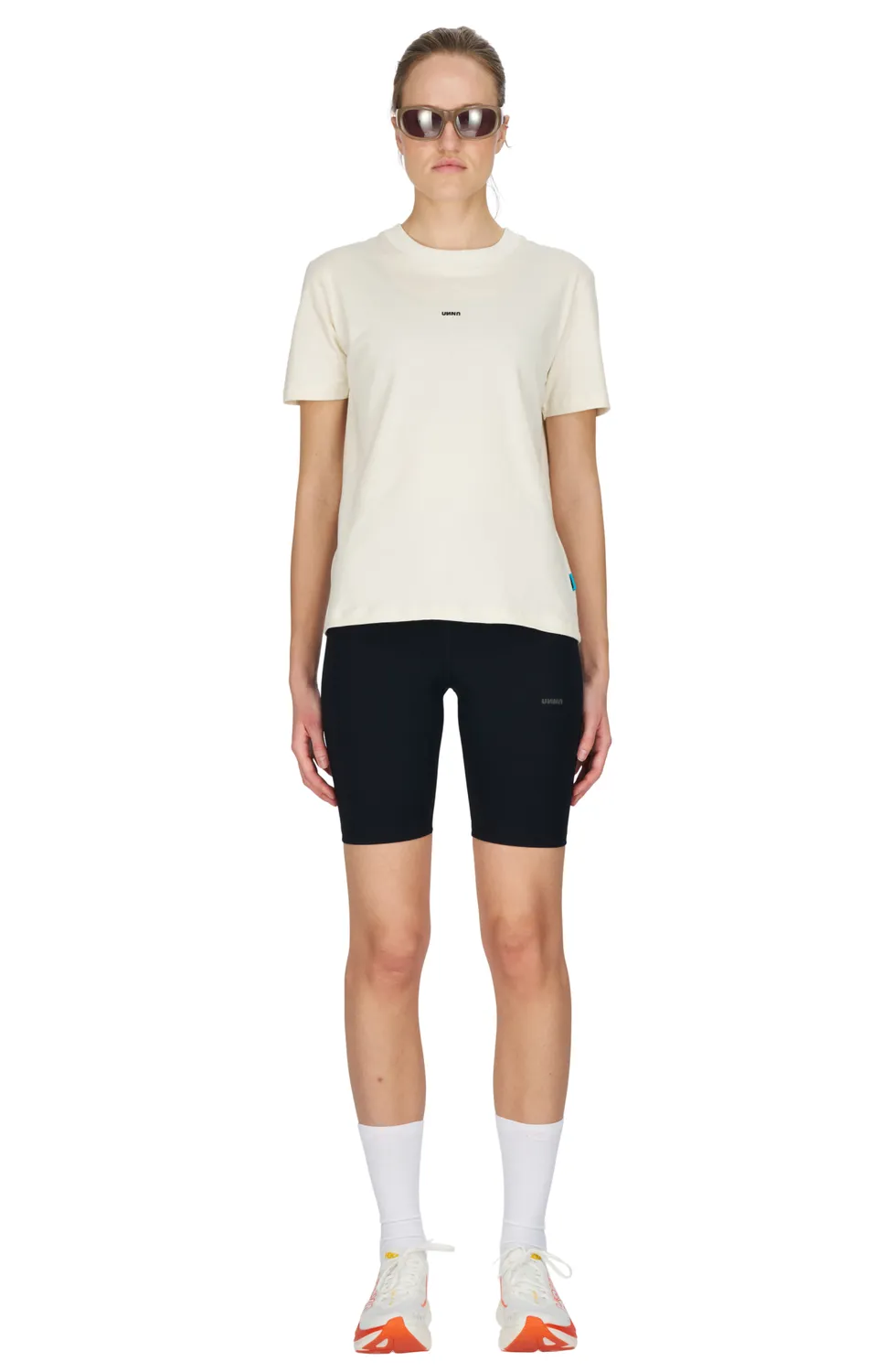 UNNA Smiles Club Tee W T-Shirt Vanilla White Bio-Mix