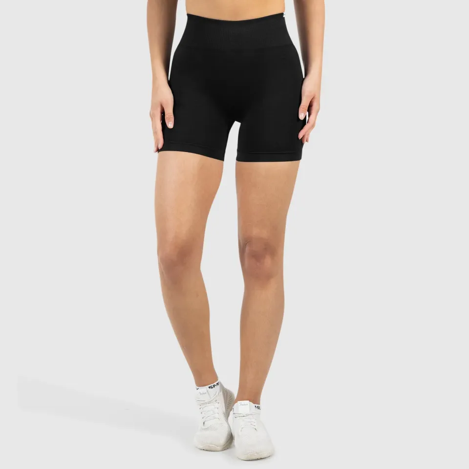 Smilodox Amaze Pro Harly Shorts Damen Schwarz High-Waist