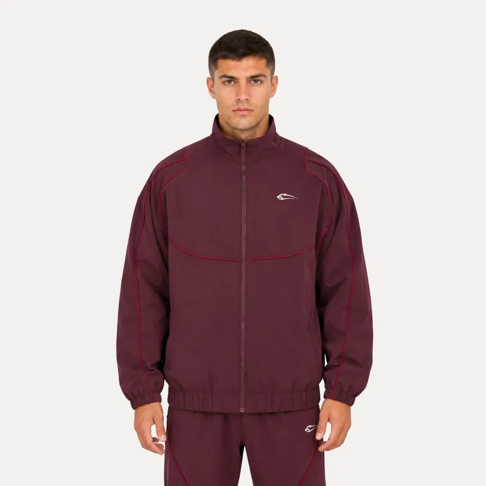 Smilodox Sorea Kyson Trainingsjacke Schwarz Oversize