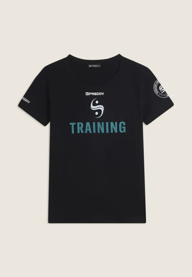 Freddy FGI Top Events 2026 T-Shirt Schwarz Baumwolle