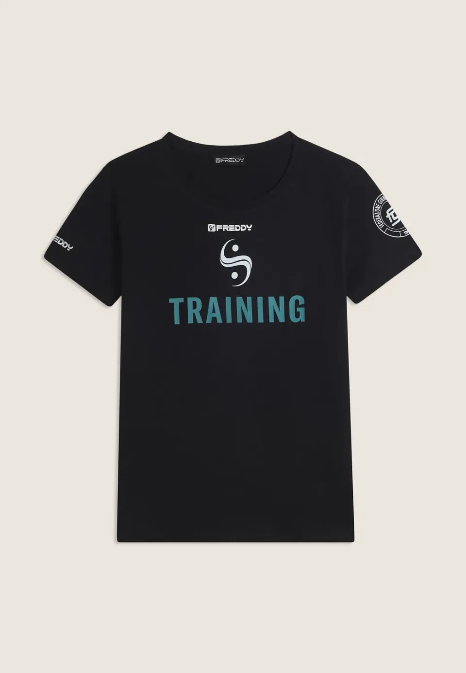 Freddy FGI Top Events 2026 T-Shirt Schwarz Baumwolle