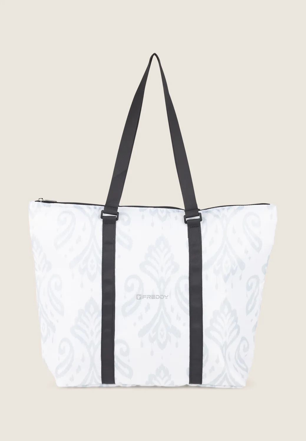 Freddy Shopper Tasche Schwarz Ikat mit Reiverschluss