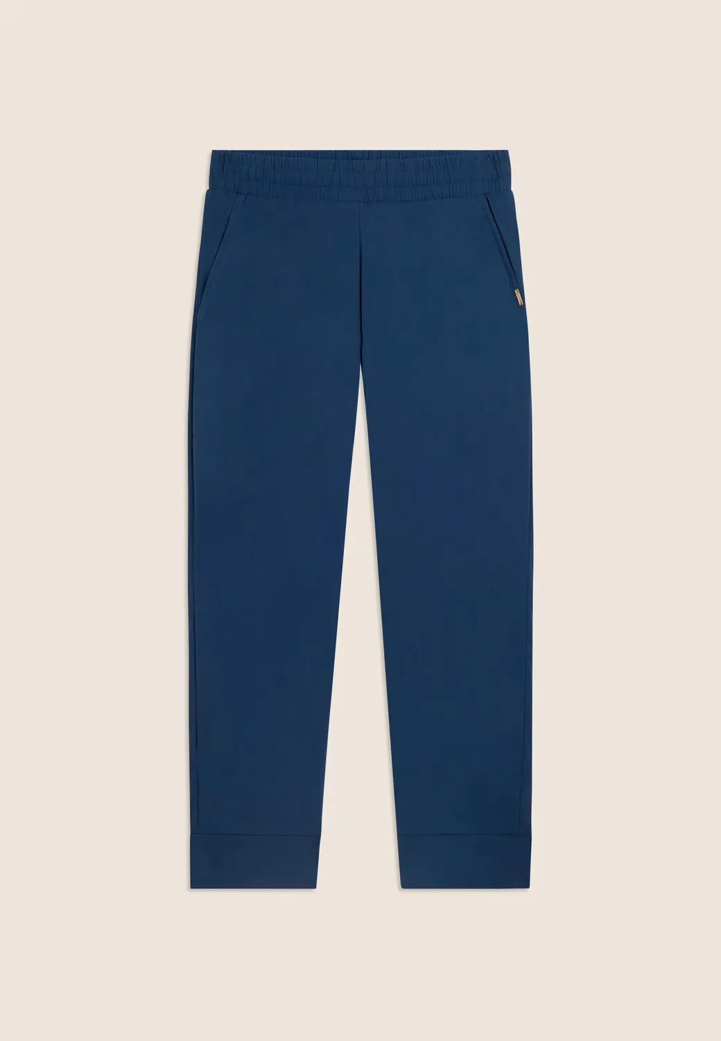 Freddy Cropped Hose Karotte Popeline Dunkelblau M