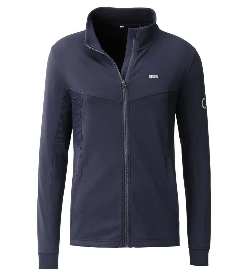 LPO Aiden Trainingsjacke dunkelblau atmungsaktiv