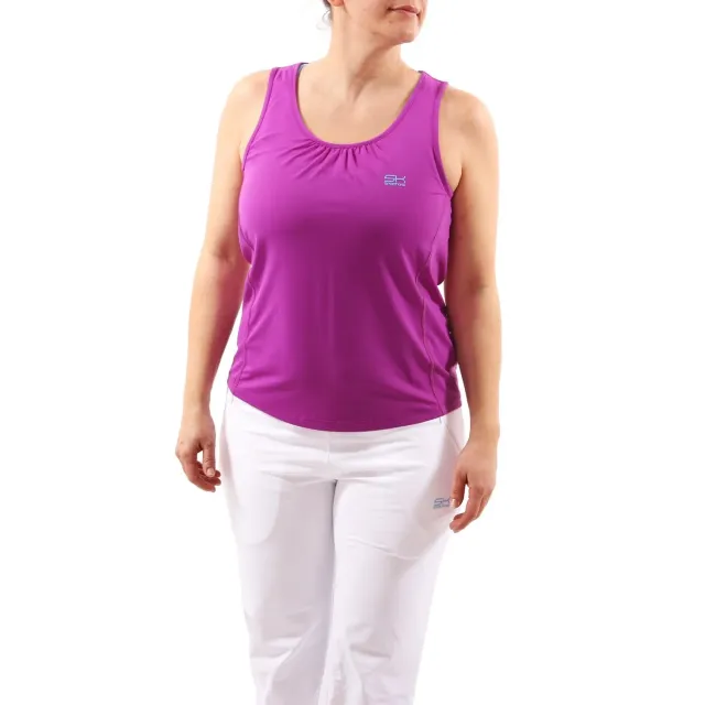 SPORTKIND Loose Fit Tanktop violett 158 UV-Schutz