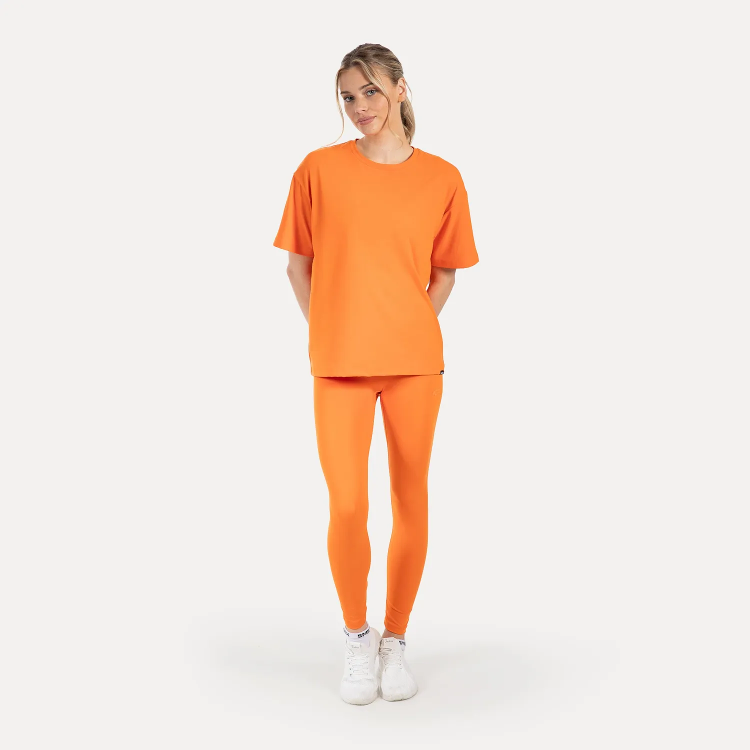 Smilodox Aurica T-Shirt Damen Schwarz Oversize