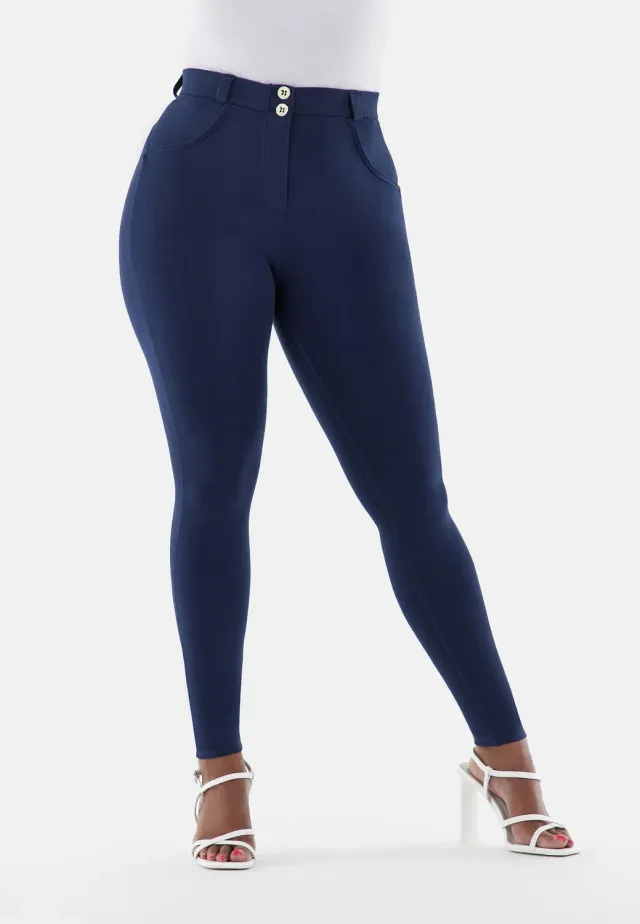 Freddy WR.UP Curvy Superskinny Push-up-Hose Mood Indigo
