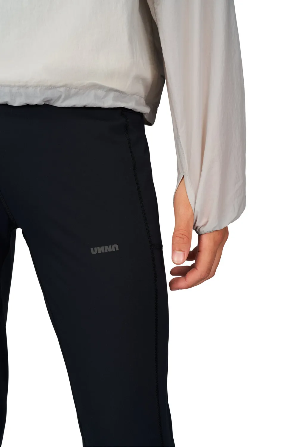 UNNA Smiles Windstopper Laufjacke Pearl Grey winddicht