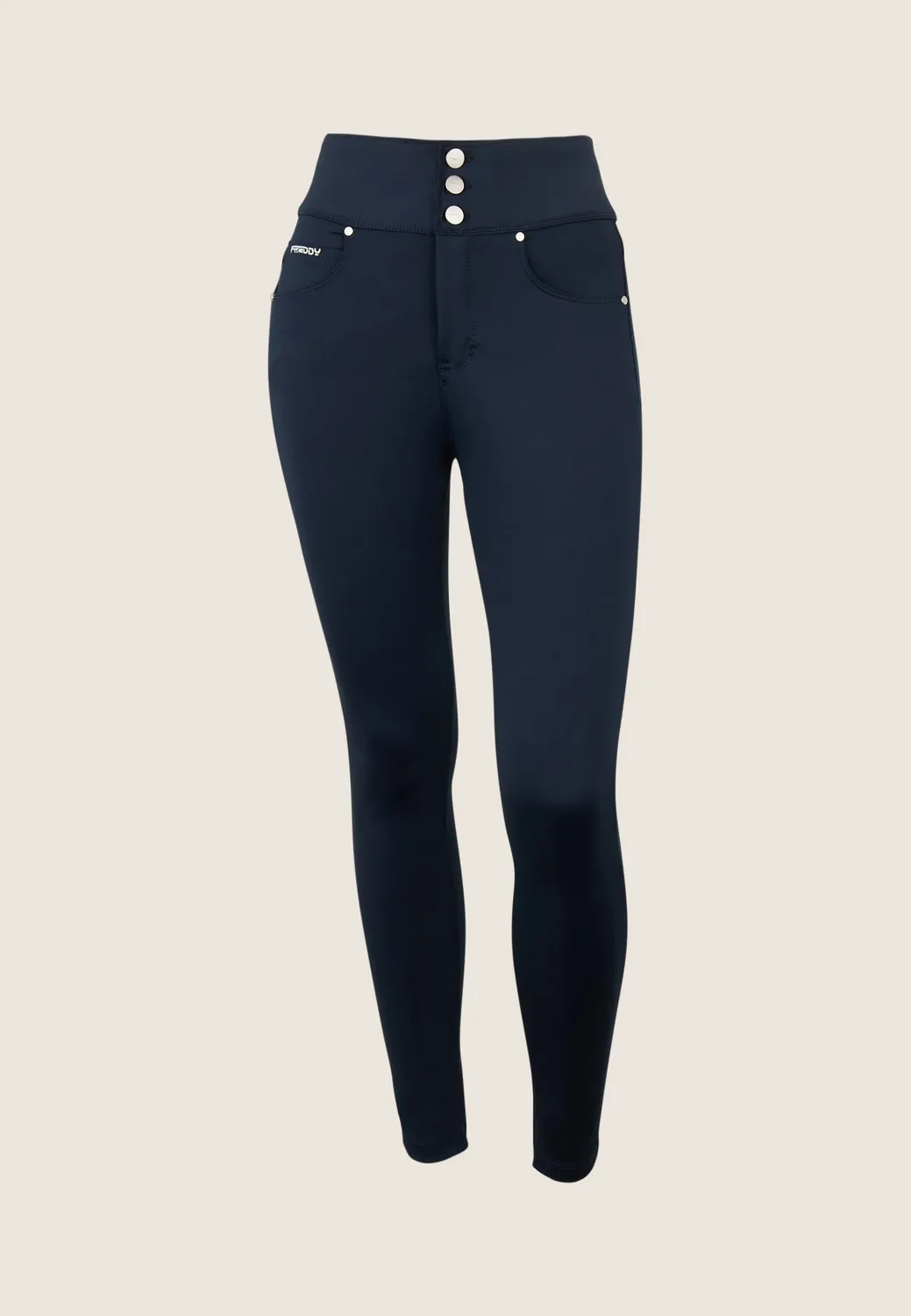 Freddy N.O.W. Skinny Hose High Waist schwarz atmungsaktiv