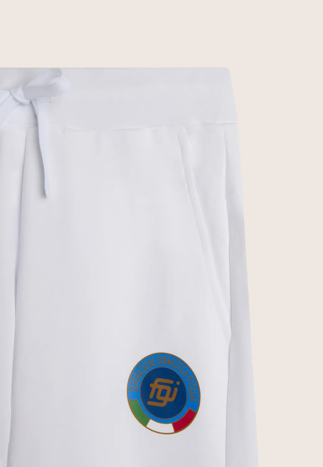 Freddy FGI Unisex Sporthose Bianco Tricolore