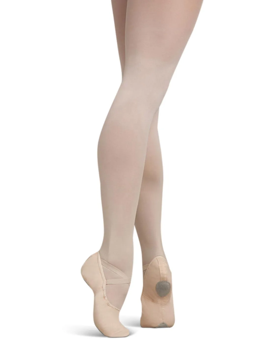 Capezio Cobra U2030 Ballettschläppchen Hellrosa M Canvas