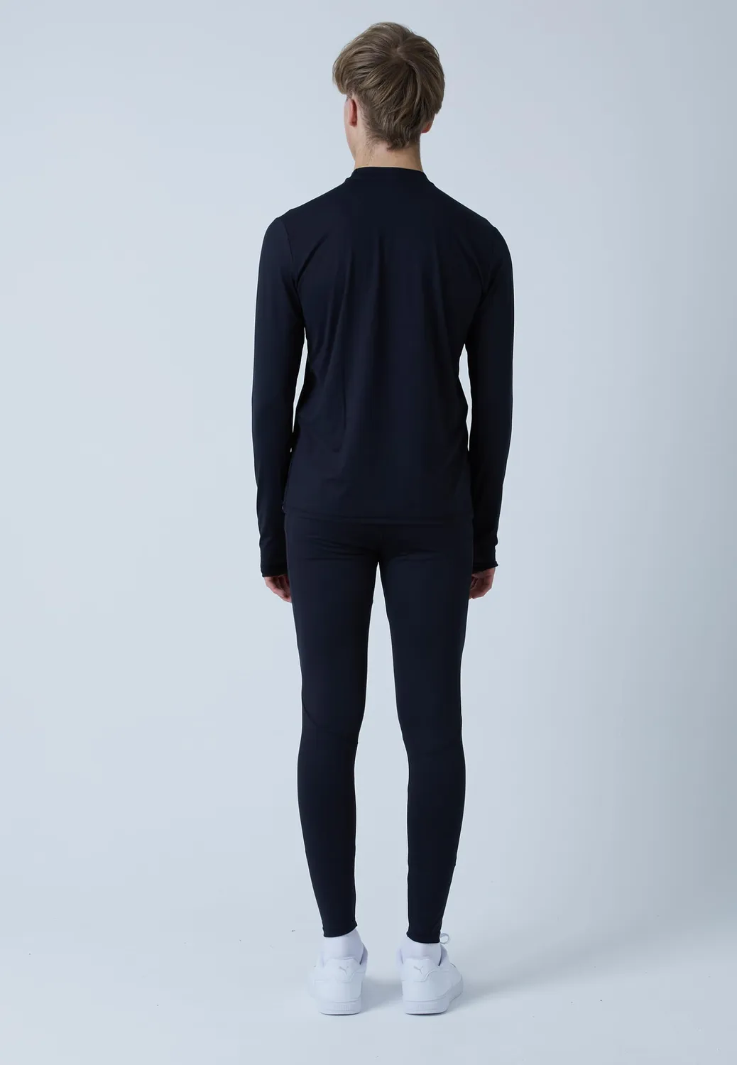 SPORTKIND Langarm Funktionsshirt Herren mit Daumenloch UV-Schutz