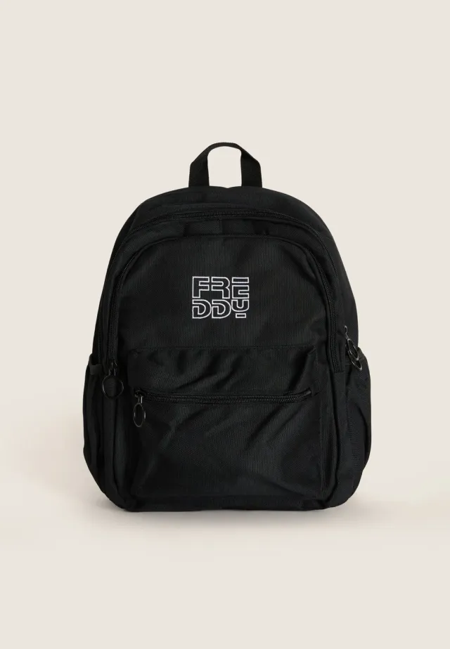 Freddy Rucksack Kinder Schwarz Schulrucksack Gepolstert