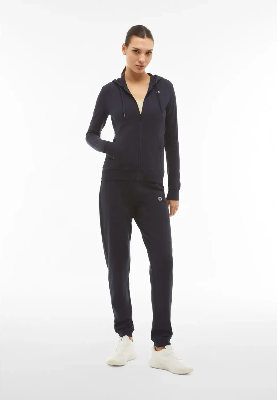 Freddy Interlock Trainingsanzug Zip-Hoodie Nero M