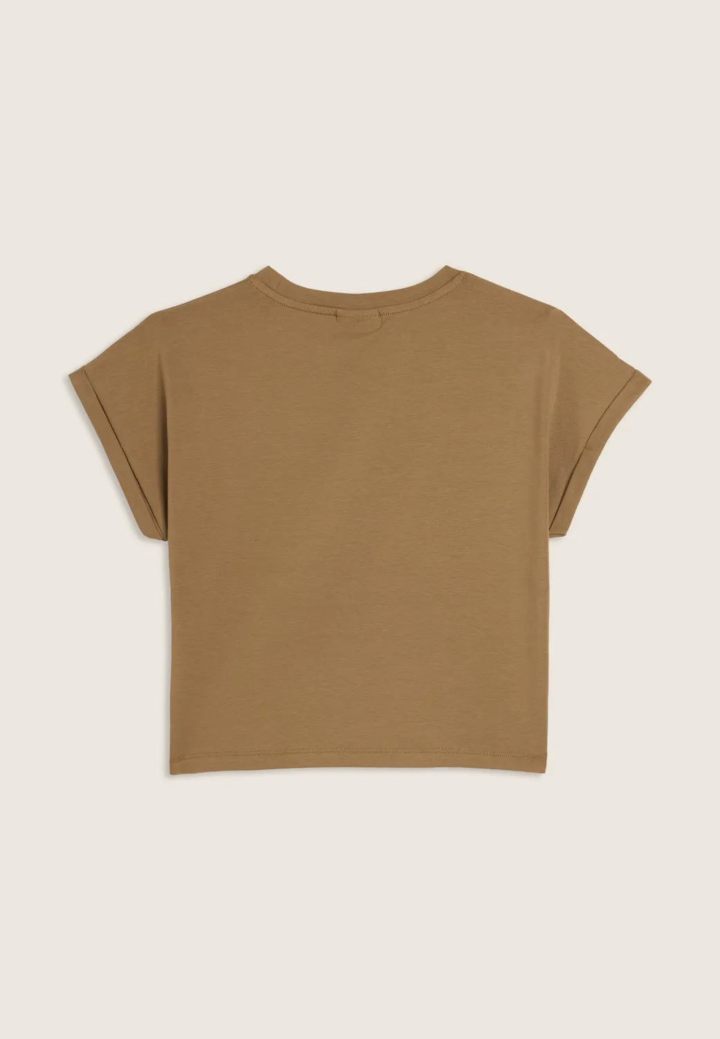 Freddy Junior T-Shirt Schwarz Animalier-Logo Flatterärmel
