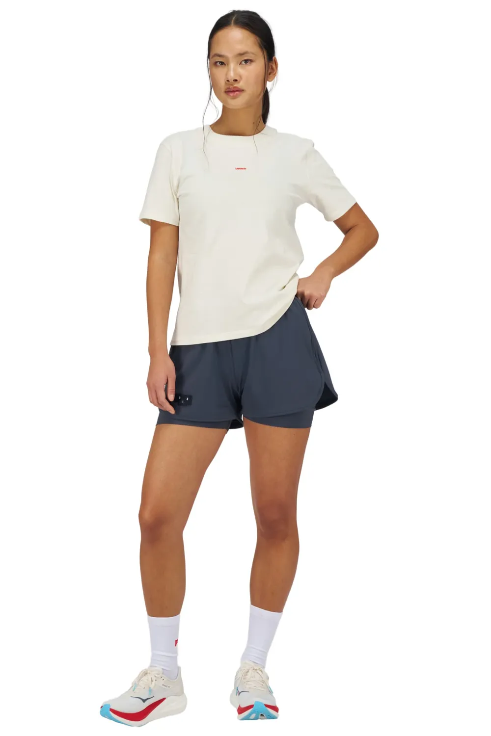 UNNA Sun Tee T-Shirt Damen Vanilla White Bio-Baumwolle