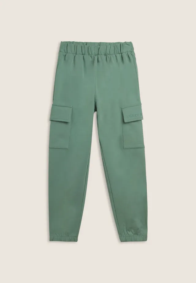 Freddy Cargo Hose Mädchen Granite Gray 10 Jahre Baumwolle