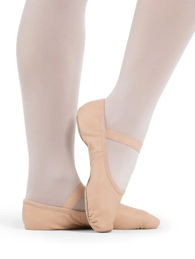 Capezio Luna V100W Ballettschuh Ballet Pink volle Sohle