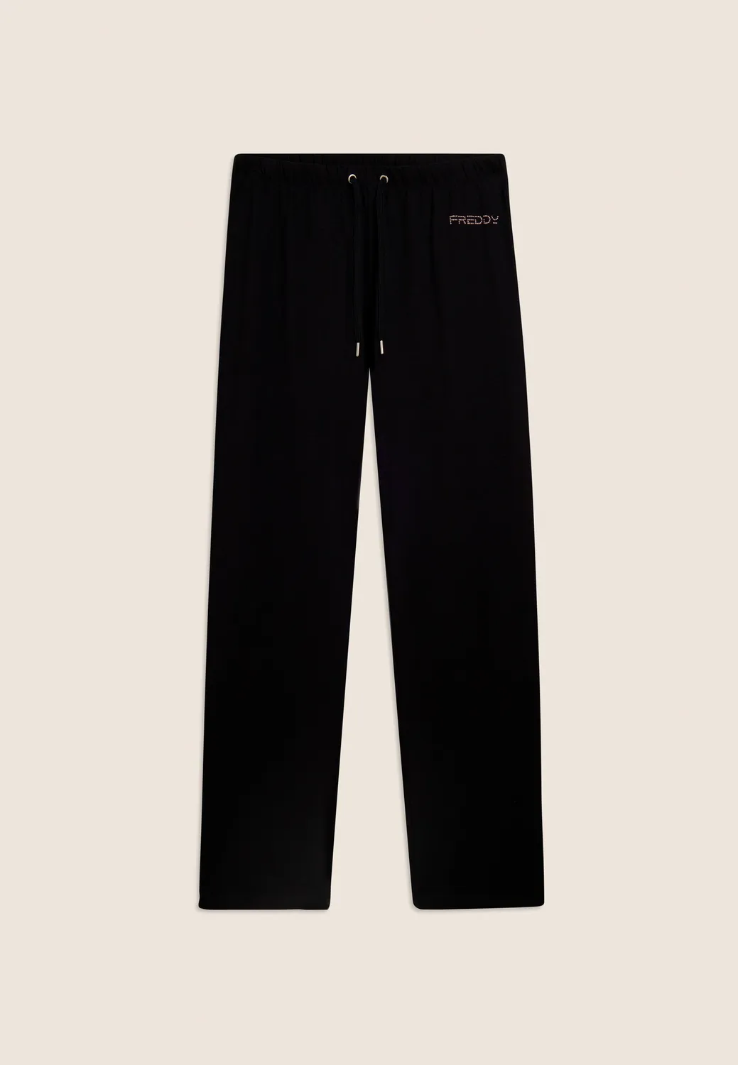 Freddy Sporthose Regular Fit Baumwolle Dunkelblau