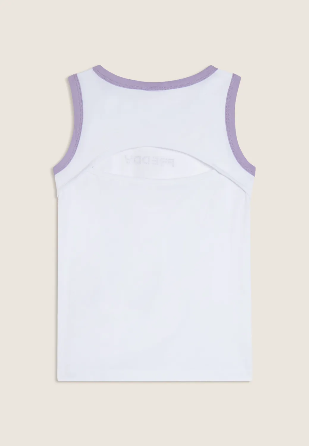 Freddy Slim Tanktop Cut-Out Strass weiß Kinder