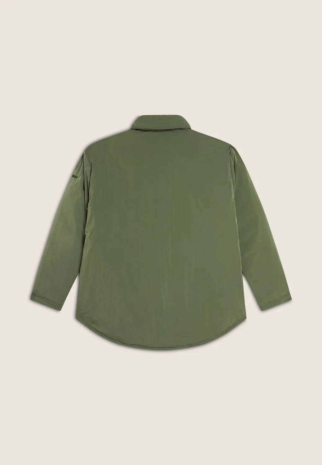 Freddy Oversize Stepp-Hemdjacke Oil Green Nylon