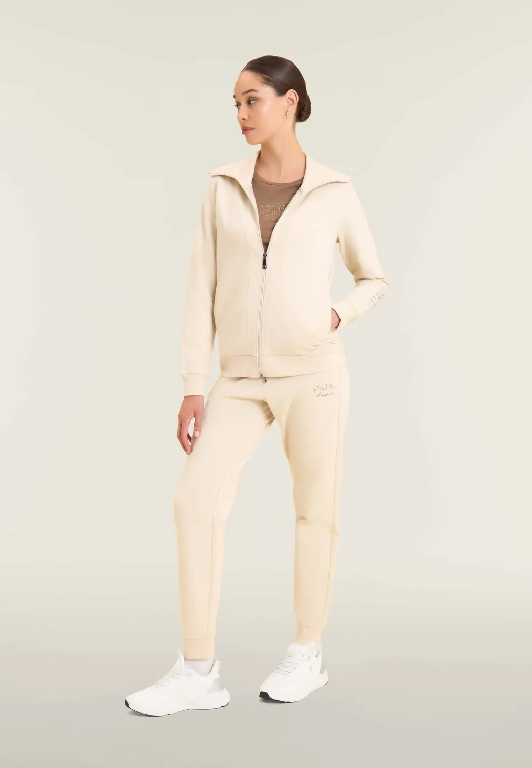 Freddy Sporthose Jogginghose Damen Schwarz M Bund
