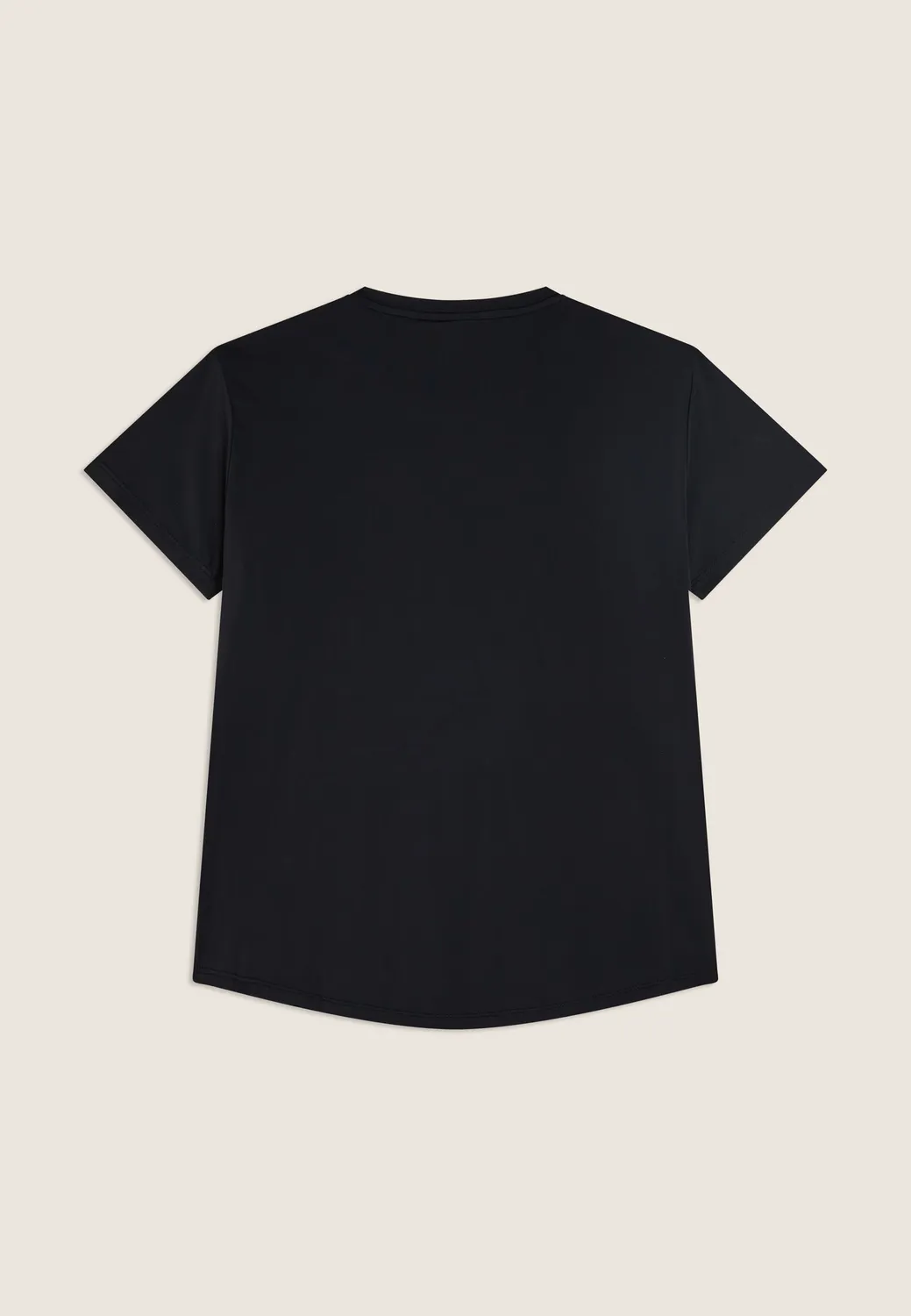 Freddy Damen T-Shirt Quick Dry Schwarz Flügelärmel