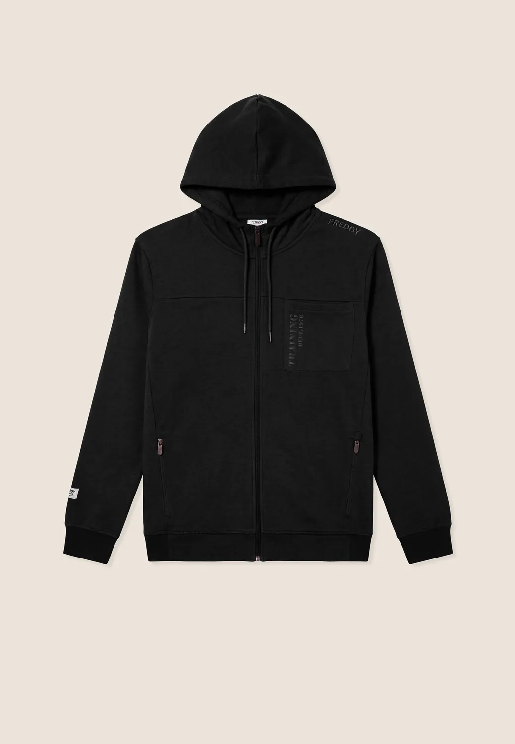 Freddy Herren Sweatjacke Dress Blue Regular Fit