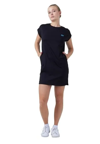 SPORTKIND Loose Fit Tenniskleid Kleid mit Taschen atmungsaktiv UV-Schutz