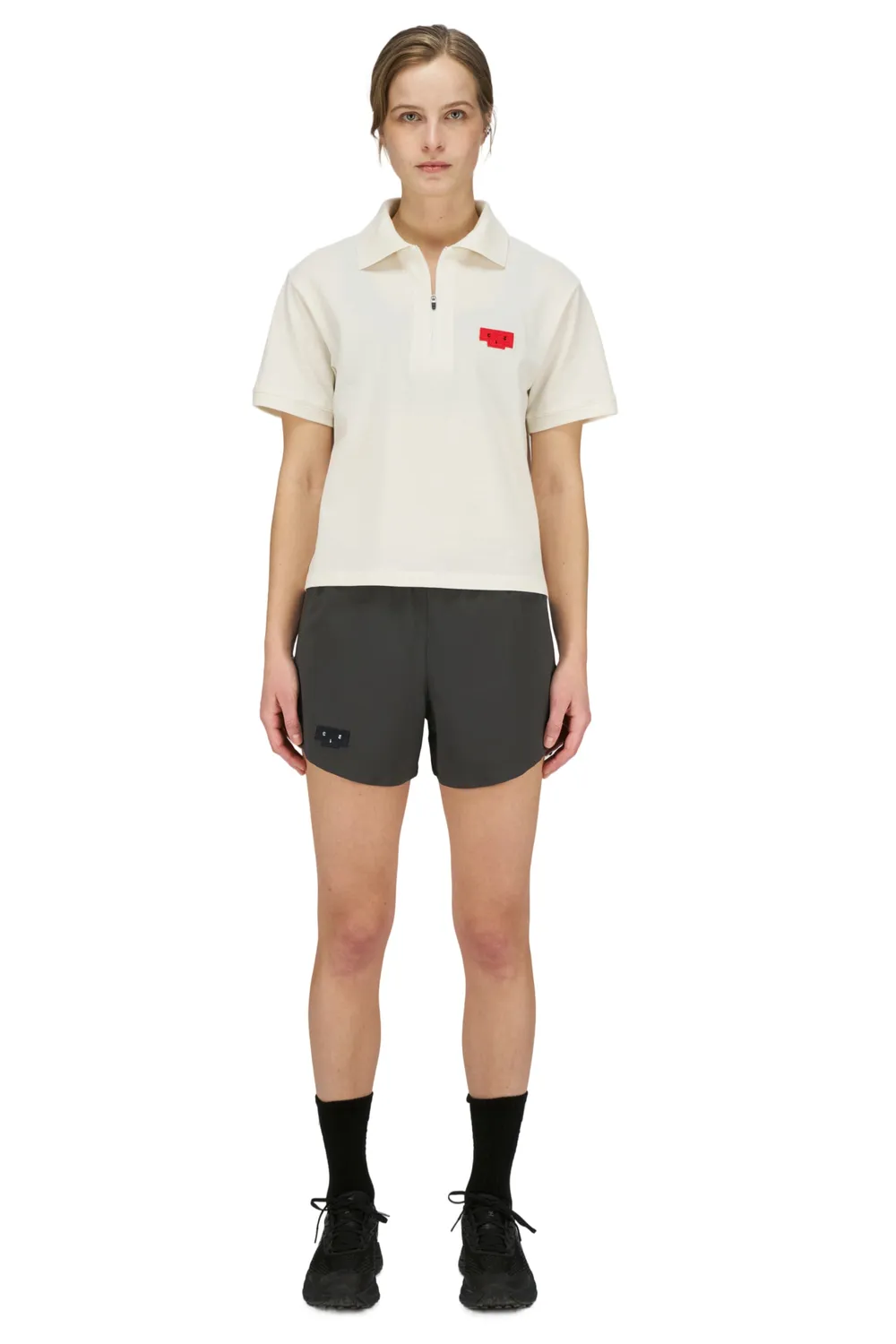 UNNA Polo Run Shirt W Polo Vanilla White Bio