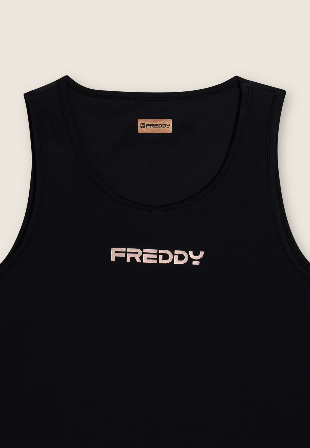 Freddy Tank Top Sport schwarz Nylon atmungsaktiv
