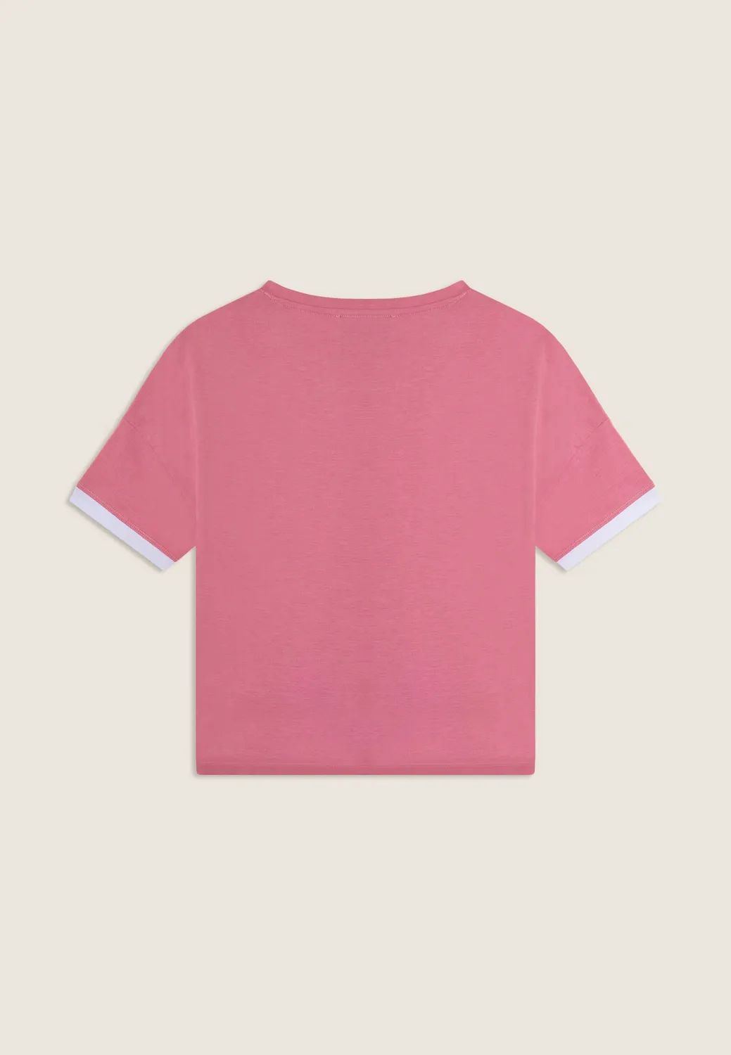 Freddy MOV Print T-Shirt Nero-Bianco Baumwollmix relaxed