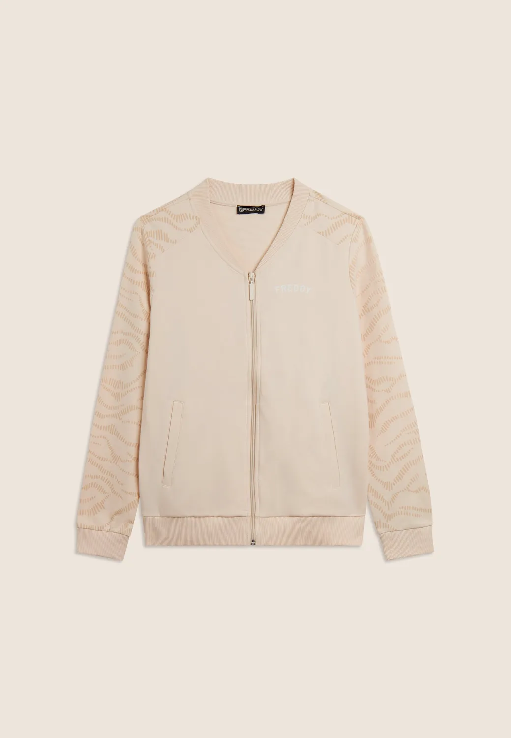 Freddy Zip Sweatjacke Ani Blue French Terry