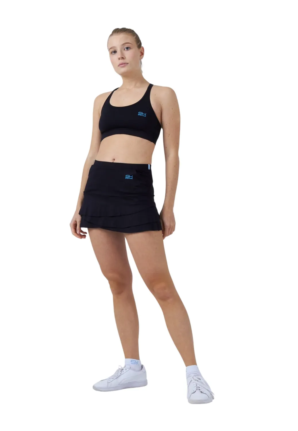 SPORTKIND Tulip Light Skort Tannengrün Rock mit Hose