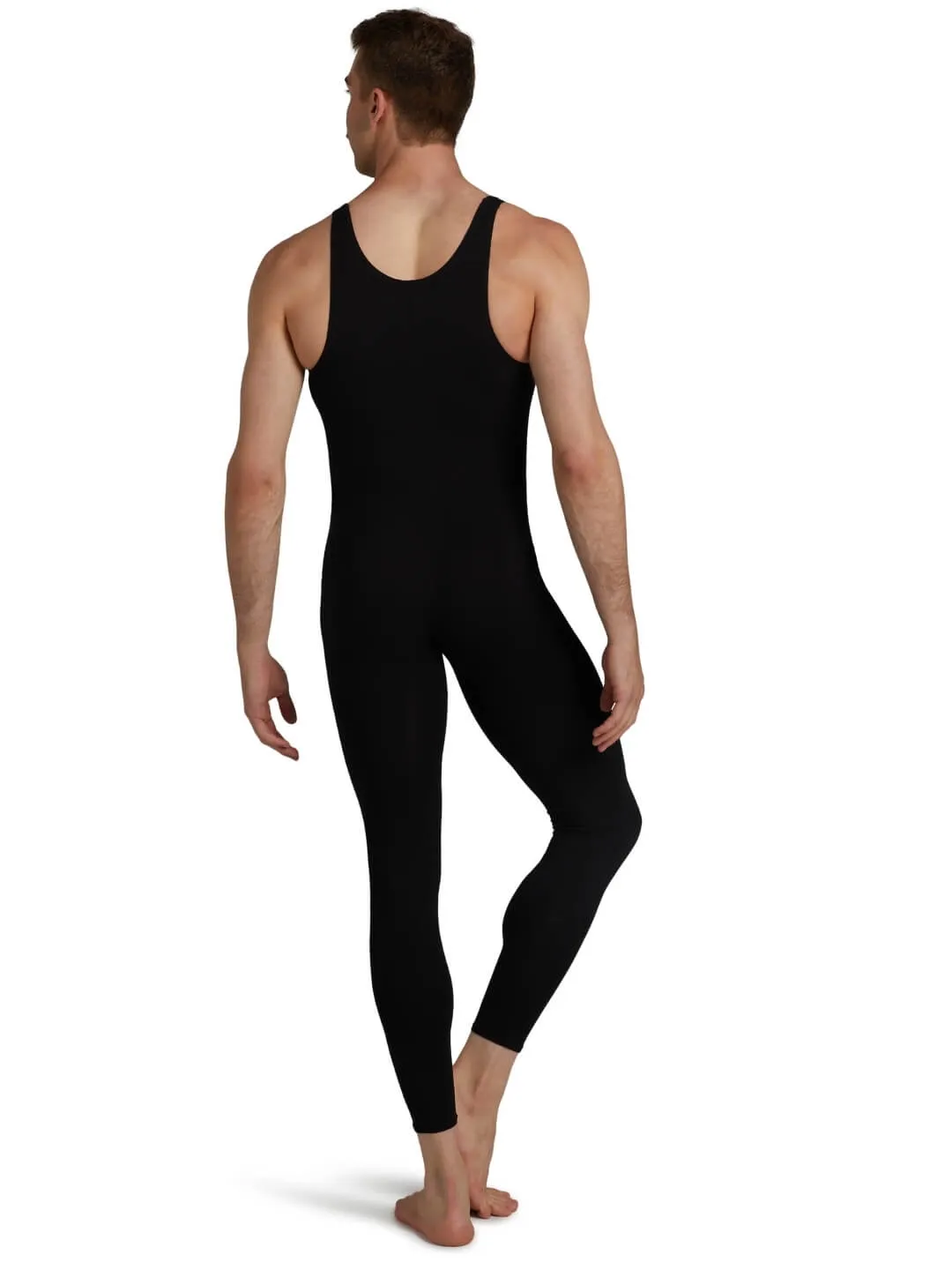 Capezio CC821 Unitard Overall Herren Schwarz Baumwolle