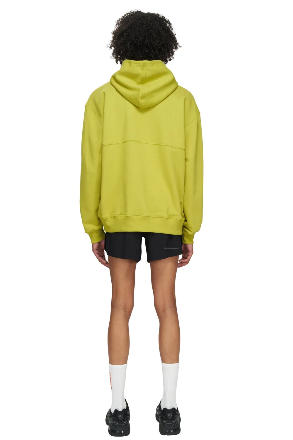 UNNA Slow Motion Hoodie Golden Green Bio-Baumwolle