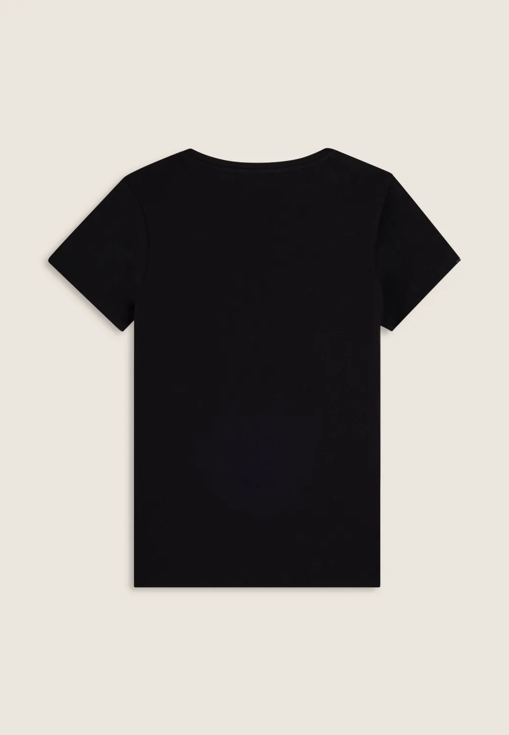 Freddy Glamour T-Shirt Glitzer schwarz Supima-Jersey
