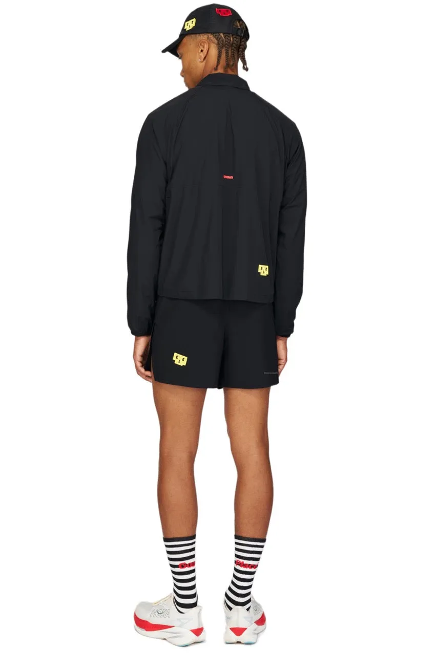 UNNA Run Wild Shirt Overshirt Podium Black Reißverschluss
